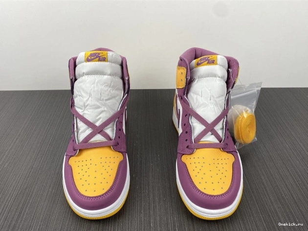 One Kick High Jordan Brotherhood OG 555088-706 Air 1 0816
